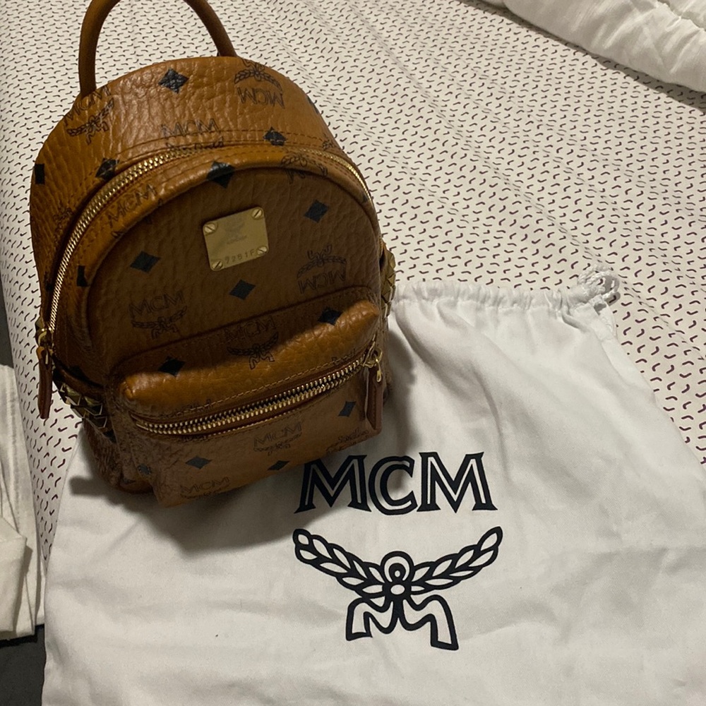 Mcm mini backpack